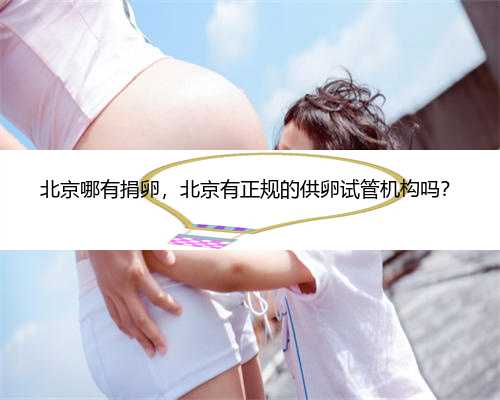 北京哪有捐卵，北京有正规的供卵试管机构吗？